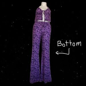 BOTTOM - Drippy Smiley Face Flare Bottom